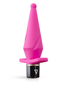 Розовый анальный вибратор LilPlug Vibrator - 13,5 см. фото в интим магазине Love Boat