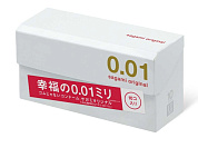Супер тонкие презервативы Sagami Original 0.01 - 10 шт. фото в интим магазине Love Boat