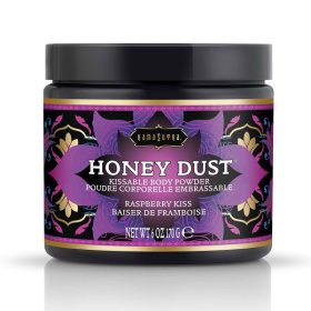 Пудра для тела Honey Dust Body Powder с ароматом малины - 170 гр. фото в интим магазине Love Boat