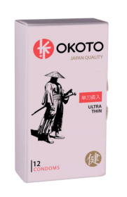 Тонкие презервативы OKOTO Ultra Thin - 12 шт. фото в интим магазине Love Boat