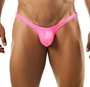 Ярко-розовые сексуальные трусы-стринги фото в интим магазине Love Boat