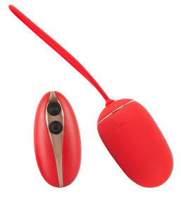 Красное виброяйцо Remote Controlled Love Ball с пультом ДУ фото в интим магазине Love Boat