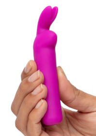 Лиловая вибропуля с ушками Rechargeable Rabbit Ears Bullet Vibrator