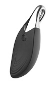 Черный виброкулон Leaf фото в интим магазине Love Boat