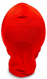 
Закрытый красный шлем-маска без прорезей фото в интим магазине Love Boat