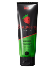 Смазка на водной основе с ароматом клубники Strawberry Lubricant - 100 мл. фото в интим магазине Love Boat