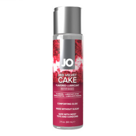 Лубрикант на водной основе JO H2O Red Velvet Cake Flavored Lubricant - 60 мл. фото в интим магазине Love Boat