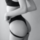 Черные трусики для насадок Heroine Lingerie Harness - size XL