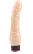 Телесный вибратор 7.6 Vibrating Dildo - 19,5 см. фото в интим магазине Love Boat