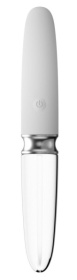 Двусторонний вибратор Straight LED - 17,7 см. фото в интим магазине Love Boat