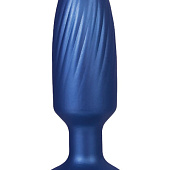 Синяя анальная пробка G Stuck - 10 см.