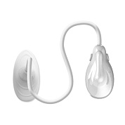 Белая помпа для клитора с вибрацией Passionate Lover фото в интим магазине Love Boat