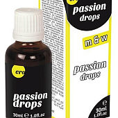 Возбуждающие капли для пар Passion drops M W - 30 мл.