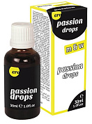 Возбуждающие капли для пар Passion drops M W - 30 мл. фото в интим магазине Love Boat