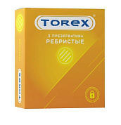 Текстурированные презервативы Torex  Ребристые  - 3 шт. фото в интим магазине Love Boat
