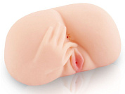 Нежная вагина и анус с вибрацией фото в интим магазине Love Boat