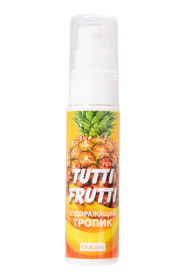Гель-смазка Tutti-Frutti со вкусом тропических фруктов - 30 гр. фото в интим магазине Love Boat