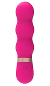 Розовый фигурный мини-вибратор Ripple Vibe - 11,9 см. фото в секс шопе Love Boat