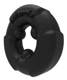 Чёрное эрекционное кольцо Gladiator фото в интим магазине Love Boat