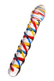 Стеклянный фаллос с гладкой головкой - 19,5 см. фото в интим магазине Love Boat