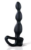 
Черный массажёр простаты Big Bend-it - 18 см. фото в интим магазине Love Boat