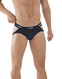 Черные мужские трусы-джоки Oporto Jockstrap фото в интим магазине Love Boat