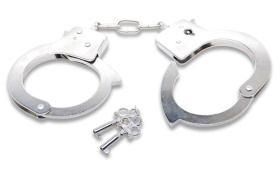
Наручники с ключами Official Handcuffs фото в интим магазине Love Boat