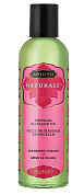Массажное масло Naturals Strawberry Dreams с ароматом клубники - 59 мл. фото в интим магазине Love Boat