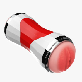 Двусторонний мастурбатор в колбе Power Grip Cup - вагина и ротик фото в интим магазине Love Boat