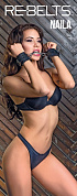 
Черные кожаные наручники Naila фото в интим магазине Love Boat