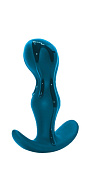 Бирюзовый анальный стимулятор Classy - 11,5 см. фото в интим магазине Love Boat