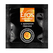 Саше массажного масла Eros exotic с ароматом персика - 4 гр. фото в интим магазине Love Boat