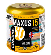 Презервативы с точками и рёбрами MAXUS Special - 15 шт. фото в интим магазине Love Boat