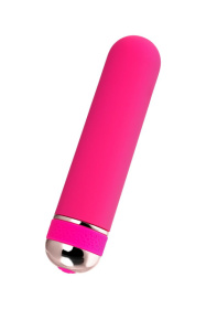 Розовый нереалистичный мини-вибратор Mastick Mini - 13 см. фото в секс шопе Love Boat