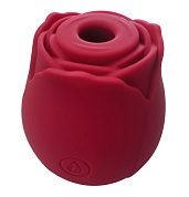 Изящный вакуумный стимулятор в форме розы фото в интим магазине Love Boat