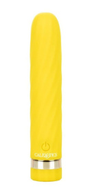 Желтая перезаряжаемая вибропуля Slay #SeduceMe - 12 см. фото в интим магазине Love Boat