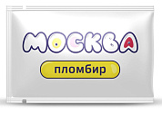 Универсальная смазка с ароматом пломбира  Москва Вкусная  - 10 мл. фото в интим магазине Love Boat