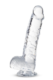 Прозрачный фаллоимитатор 6 Inch Crystalline Dildo - 15,2 см. фото в интим магазине Love Boat