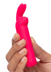 Розовая вибропуля с ушками Rechargeable Rabbit Ears Bullet Vibrator