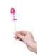 Розовый леденец  в форме анальной втулки со вкусом айриш крим - 29 гр.