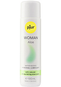 Лубрикант на водной основе pjur WOMAN Aloe - 100 мл. фото в интим магазине Love Boat