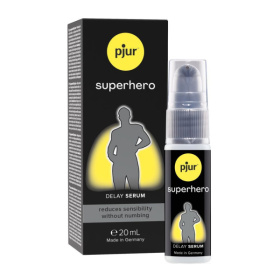 Пролонгатор-сыворотка pjur Superhero Delay Serum - 20 мл. фото в интим магазине Love Boat