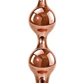 Золотистый анальный стимулятор-елочка Gold Digger Small - 10,5 см.