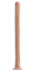 Телесный фаллоимитатор 19 Inch Long Realistic Dildo - 48,3 см. фото в интим магазине Love Boat