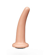 Телесная гладкая насадка Harness - 13,3 см. фото в интим магазине Love Boat