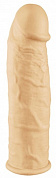 Телесная вибронасадка-удлинитель ORGASM GENERATOR SLEEVE - 16 см.