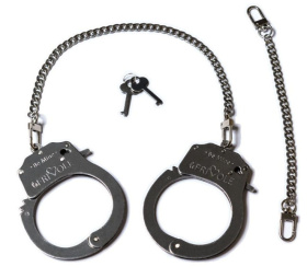 
Эксклюзивные наручники со сменными цепями фото в интим магазине Love Boat