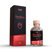 Массажный гель с ароматом клубники Strawberry - 30 мл. фото в интим магазине Love Boat