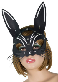 Маска кролика с ушками фото в интим магазине Love Boat