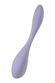 Сиреневый гибкий вибратор Satisfyer G-Spot Flex 5+ - 19,6 см. фото в секс шопе Love Boat